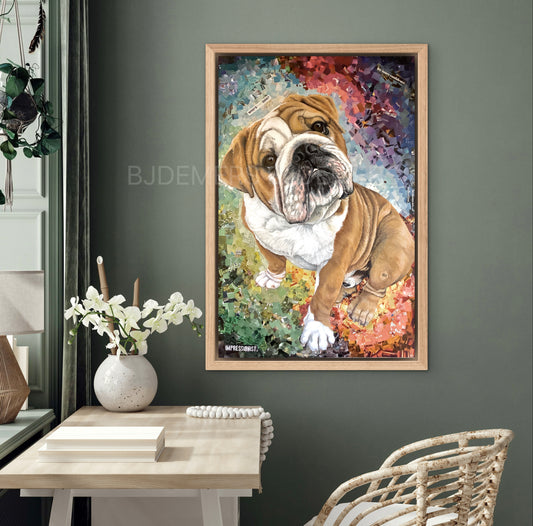 Who's That Dog? Original Wall Art