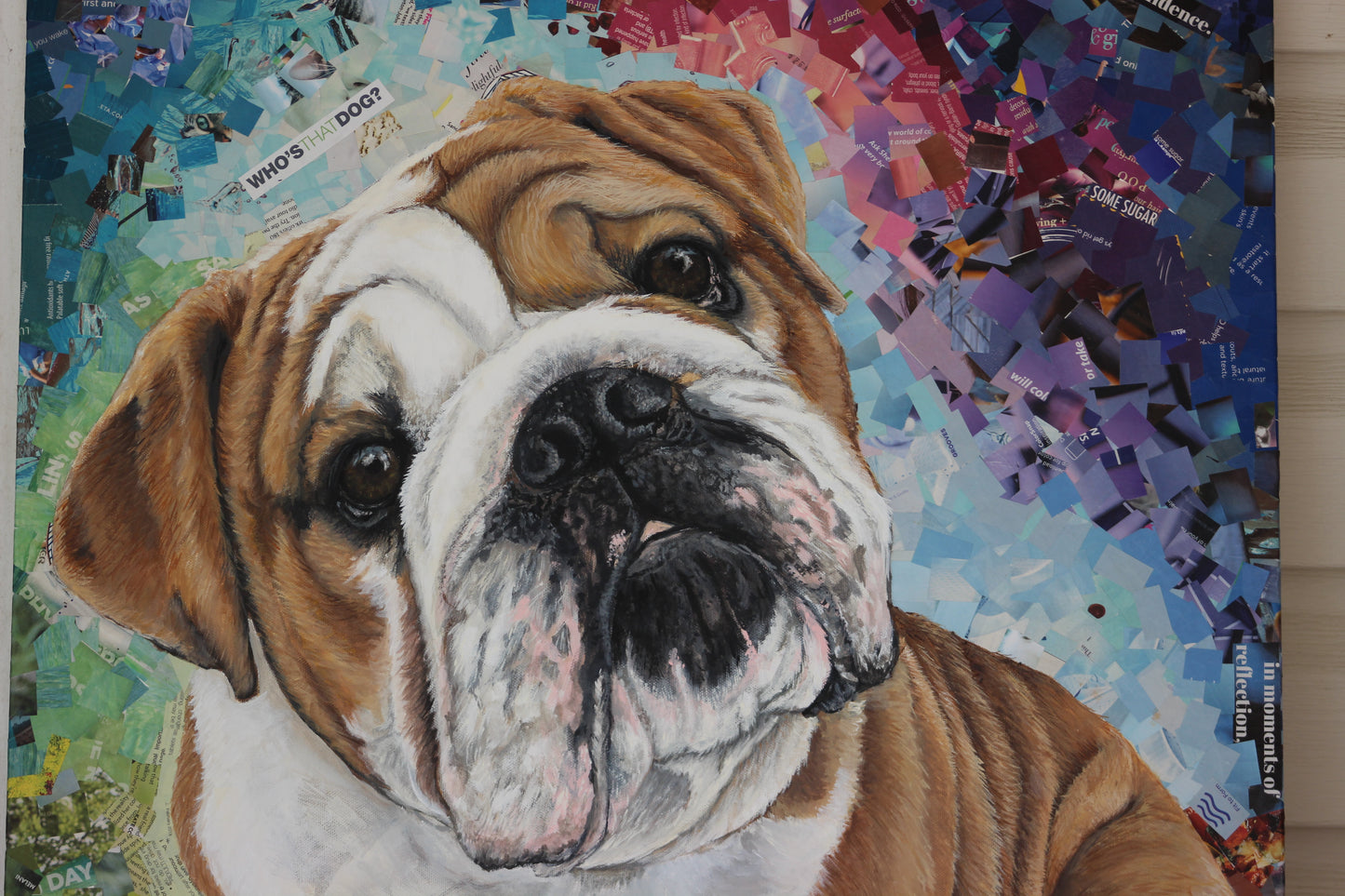 Who's That Dog? Original Wall Art